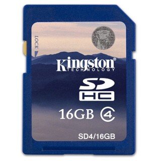 Kingston SDHC 16 GB (SD4/16GB) SD kullananlar yorumlar